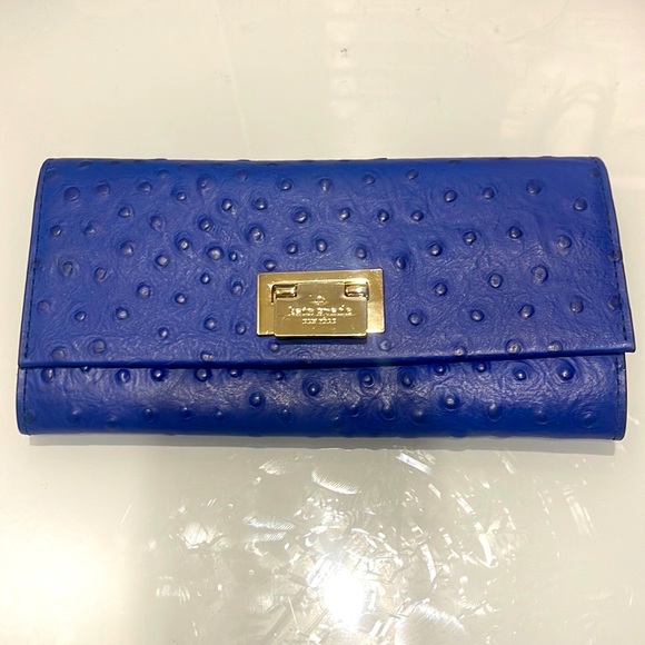 kate spade Accessories Kate Spade Ostrich Wallet Poshmark